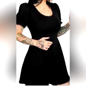 Foxblood Doll Face dress XL